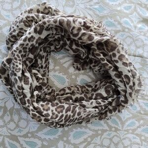 Maurice's leopard print scarf